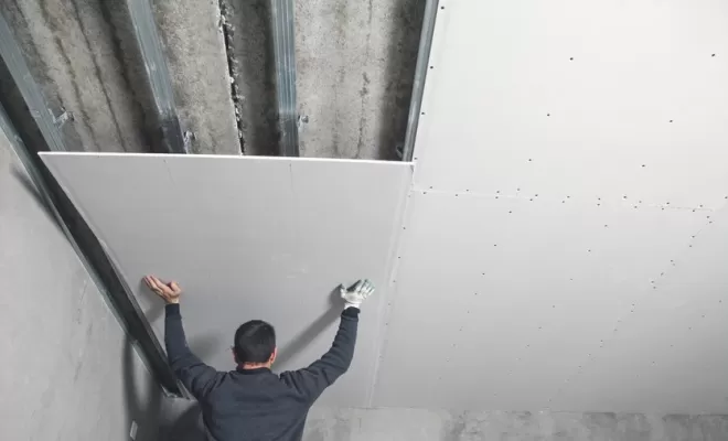 Installation de faux plafond, Montélimar, Charles Décoration Peinture